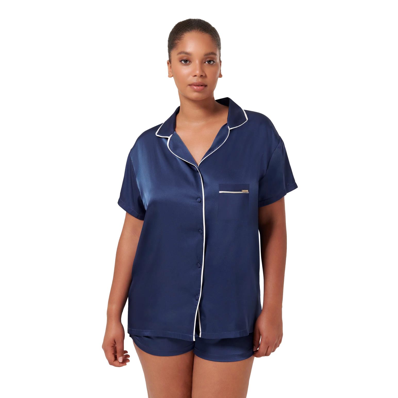 Bluebella Abigail Luxury Satin Short Pyjama Set